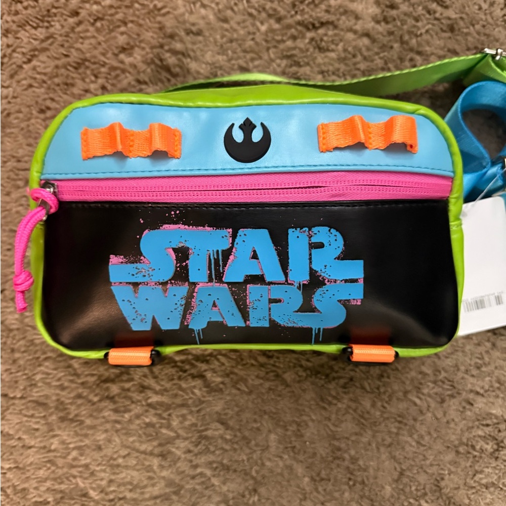 Disney Parks Star Wars Ashley Eckstein Collection Fanny Pack Sling Bag NEW - Picture 2 of 5